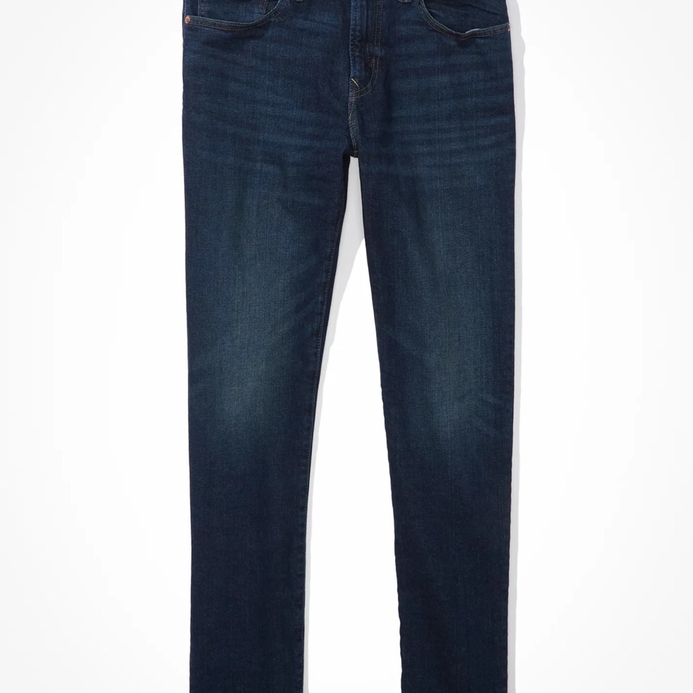American Eagle Outfitters Men's Deep Indigo Skinny Jeans